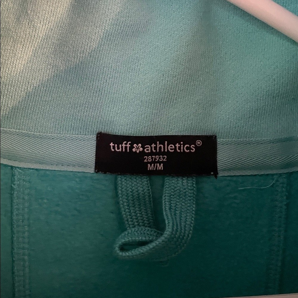 Tuff Athletics Green Zip-Up Hoodie - Picture 3 of 7